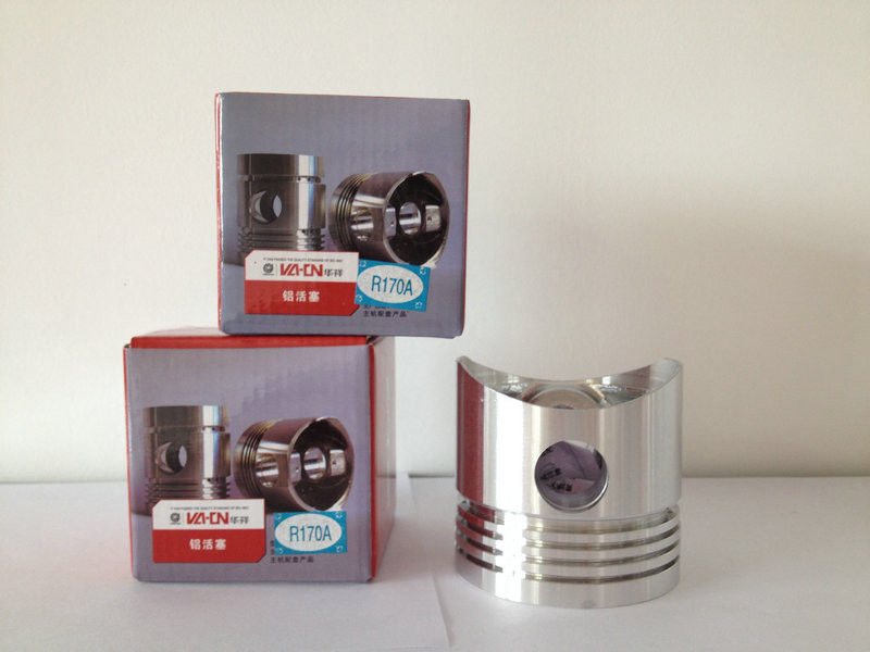 Silvery Diesel Engine Piston for Single Diesel Engine R170A R170