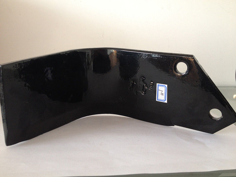 Mahindra Tractor Spare Parts of rotavator blade in black dipping painting
