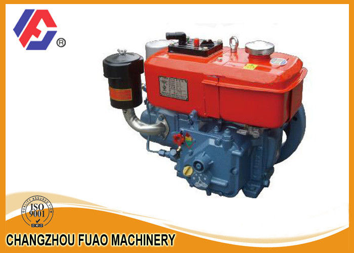 ISO9001: 2000 Single Cylinder Diesel Engine 5.5HP WL6 Evaporative Cooling System