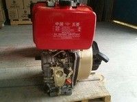 Low emission Truck Horizontal Single Cylinder Diesel Engine 4 Stroke