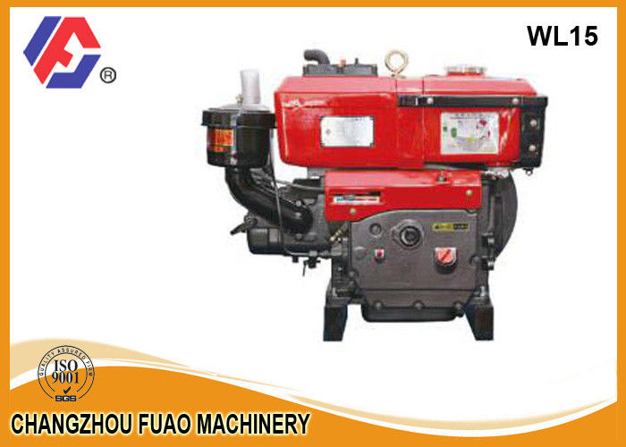 14 HP Single Cylinder Diesel Engine WL15 For Power Tiller / Farm Machinery