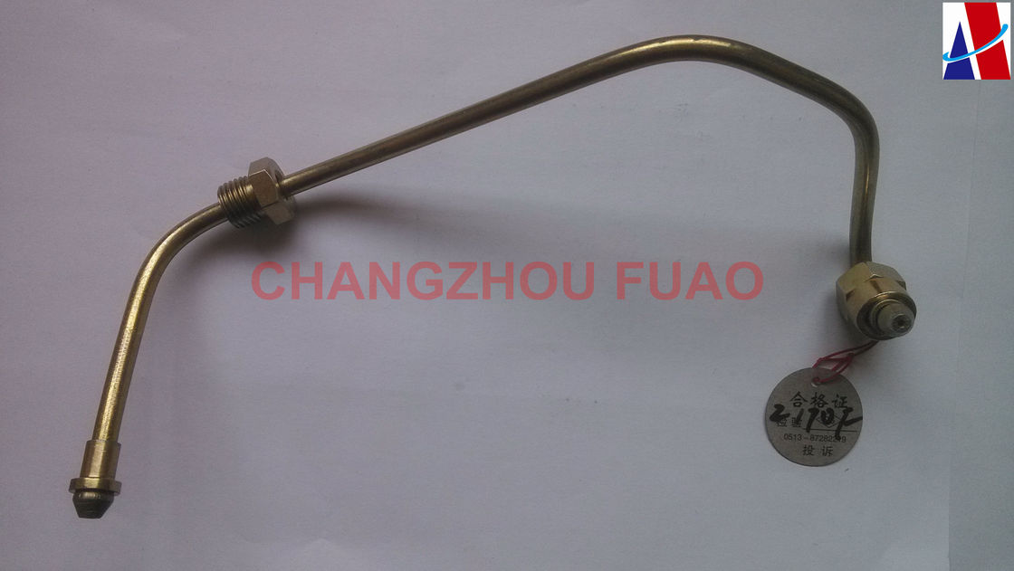 Z170F Diesel Engine Parts High Pressure Oil Pipe Copper material